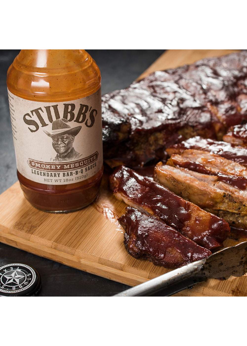 Stubb's Smokey Mesquite Barbecue Sauce; image 2 of 9