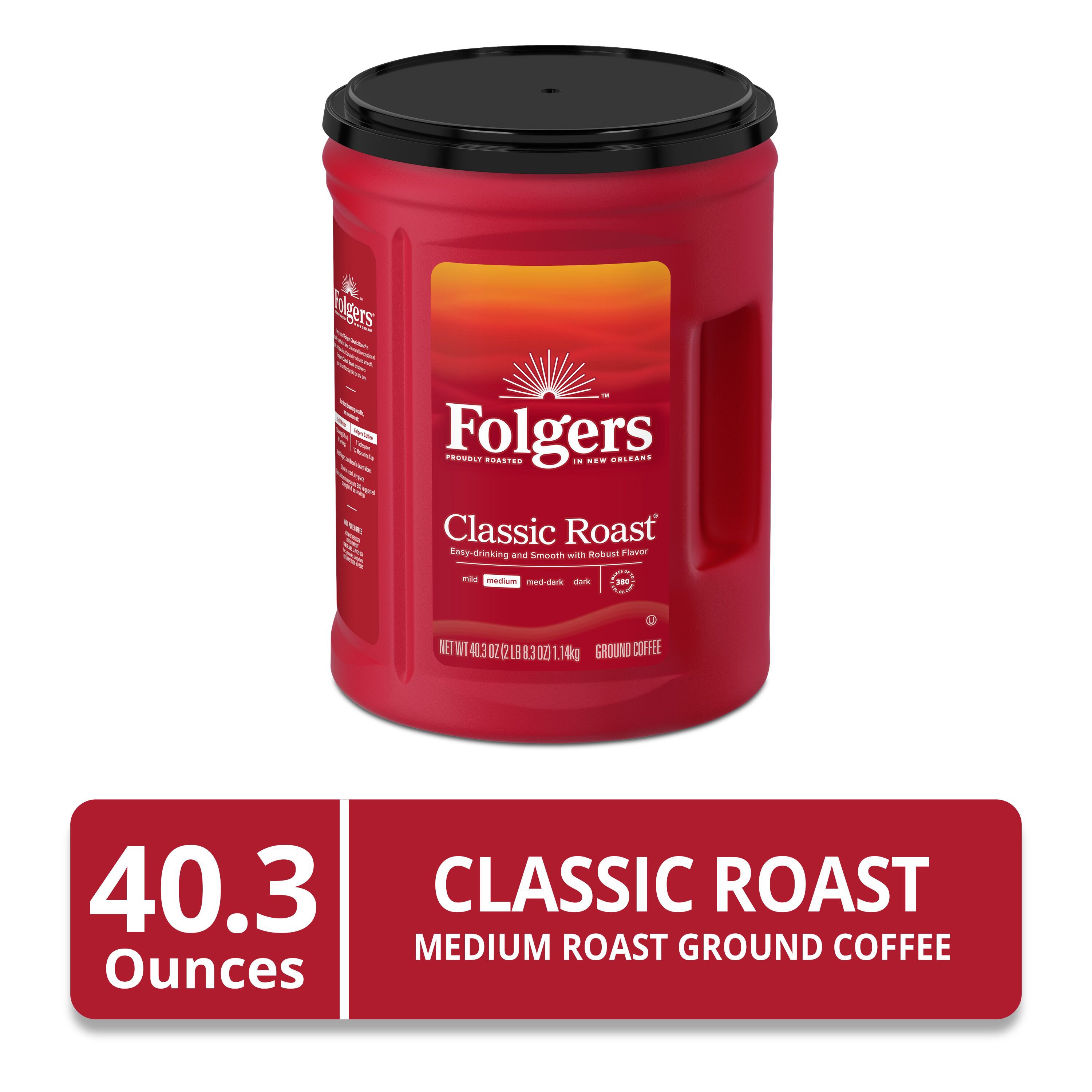 Folgers Classic Roast Singles Instant Coffee - Shop Coffee at H-E-B