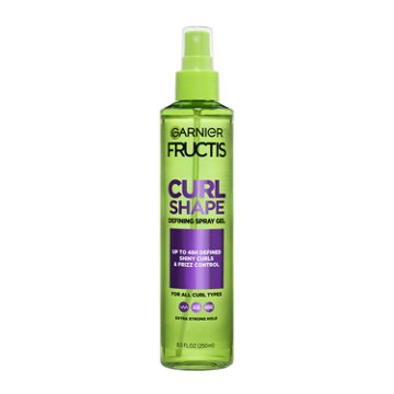 Garnier Fructis Curl Shape Defining Spray Gel with Coconut Water - Strong Hold