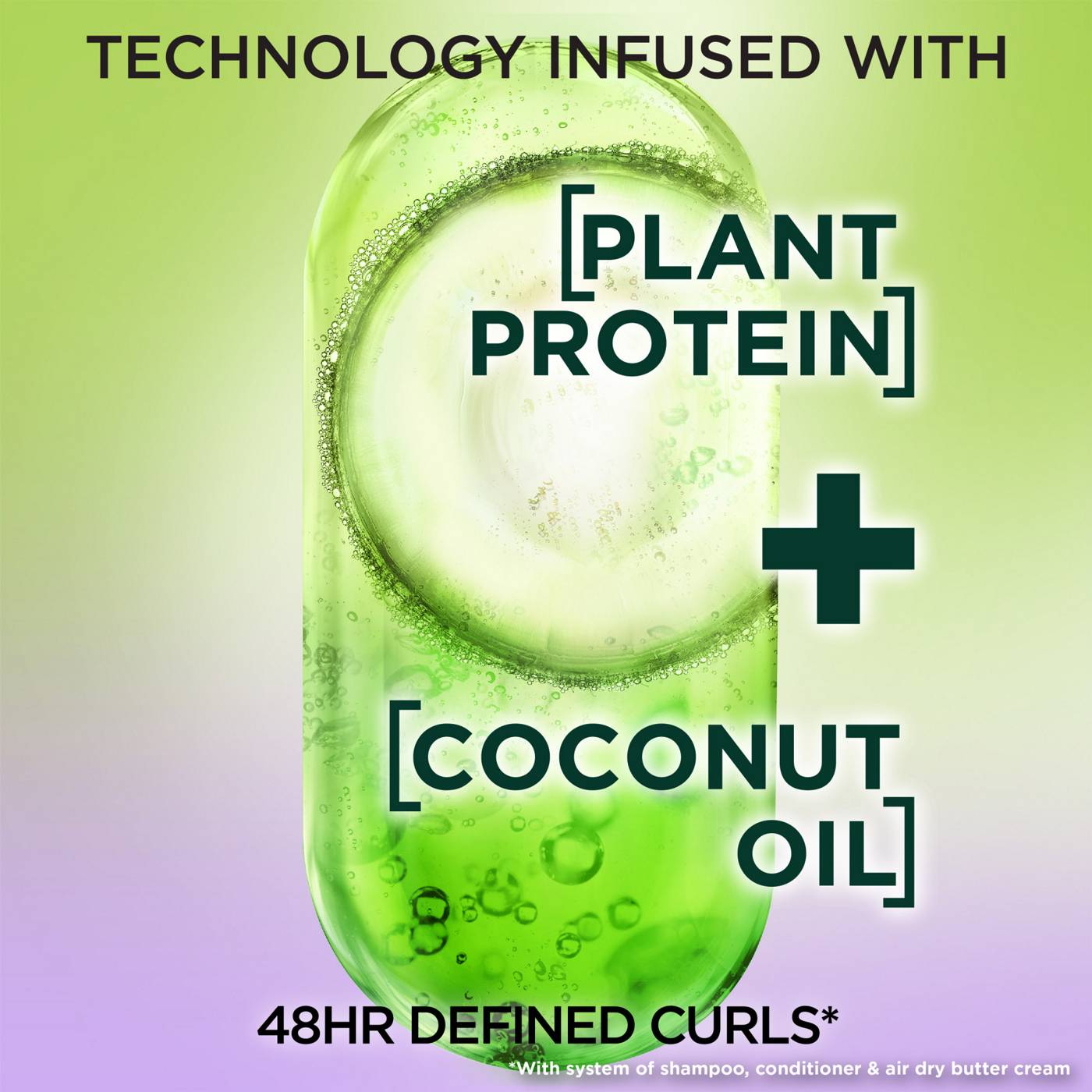 Garnier Fructis Style Curl Shape Defining Spray Gel with Coconut Water; image 4 of 9