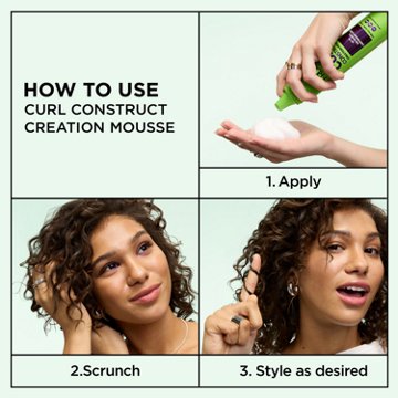 Garnier Fructis Curl Construct Creation Mousse with Coconut Water - Extra Strong Hold