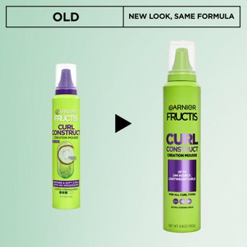Garnier Fructis Curl Construct Creation Mousse with Coconut Water - Extra Strong Hold