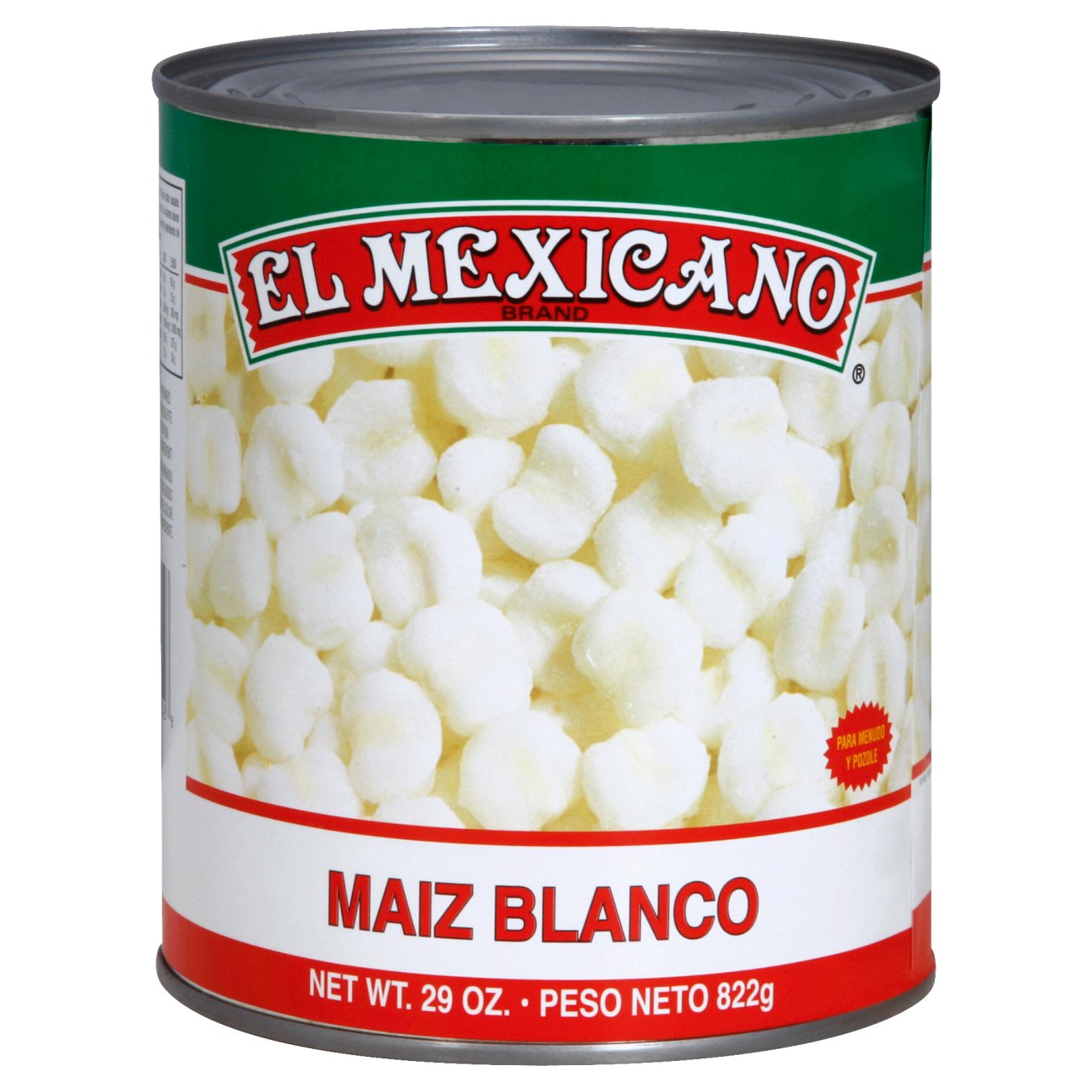 El Mexicano Mexican Style White Hominy Shop Canned & Dried Food at HEB