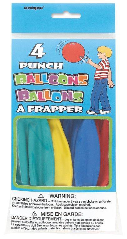 Punch balloons deals