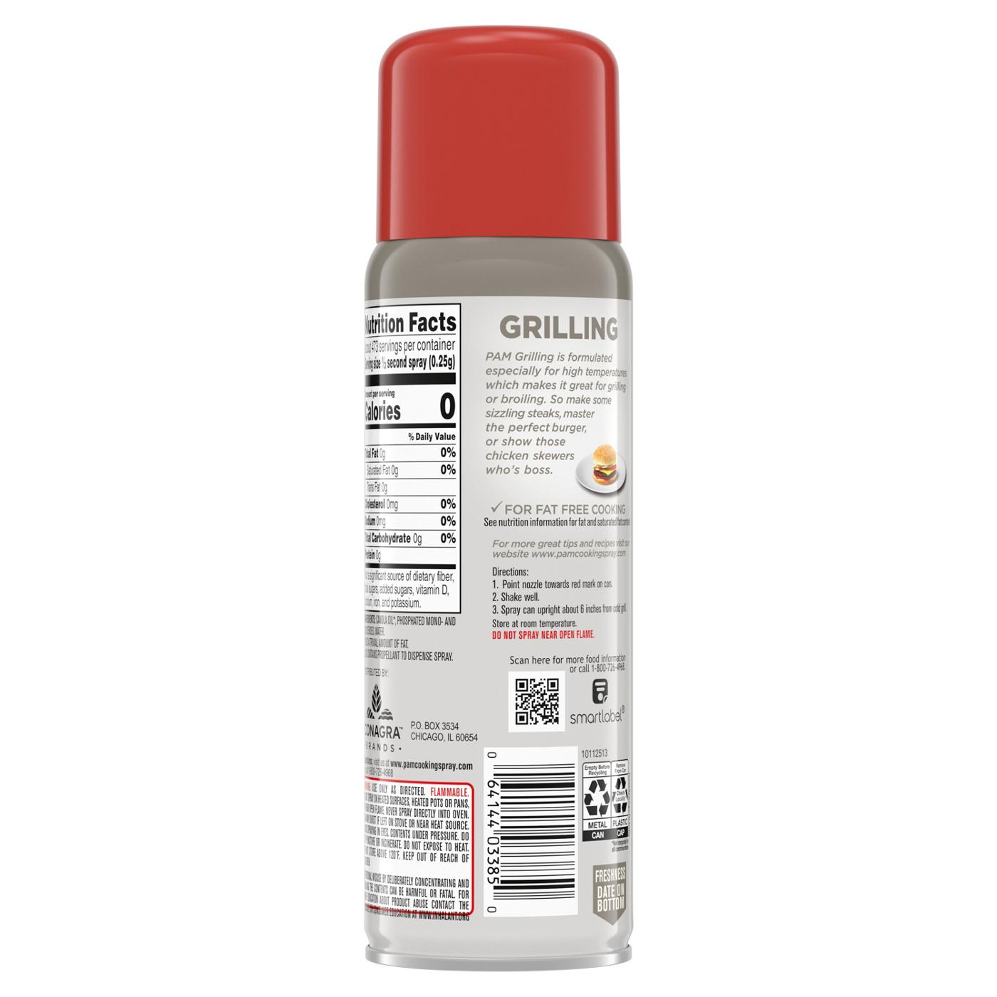 PAM Grilling Cooking Spray, 5 OZ