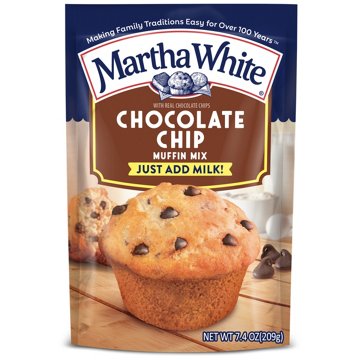 Martha White Chocolate Chip Muffin Mix, 7.4 oz