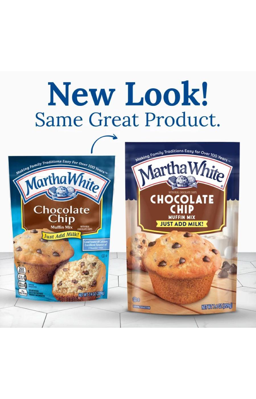 Martha White Chocolate Chip Muffin Mix; image 6 of 7
