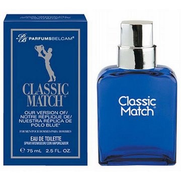Classic Match Our Version Of Polo Blue Eau De Toilette For Men, 2.5 oz
