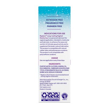 Replens Long-Lasting Vaginal Moisturizer, 8 ct