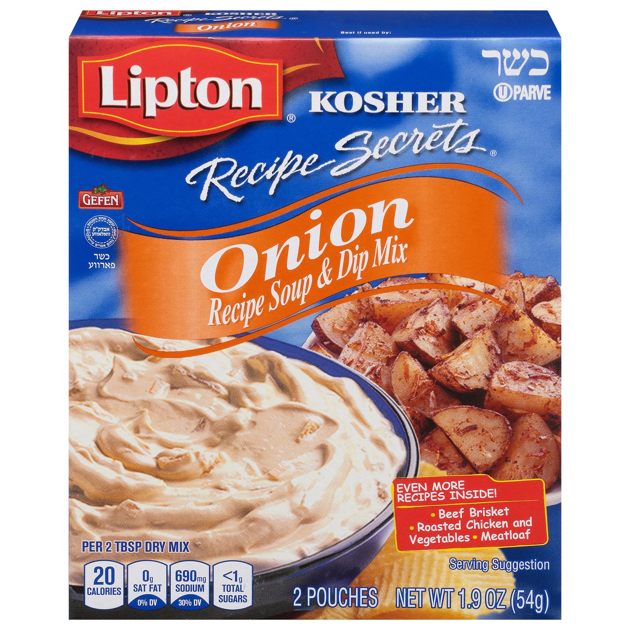 Lipton Kosher Kosher Recipe Secrets Onion Recipe Soup And Dip Mix
