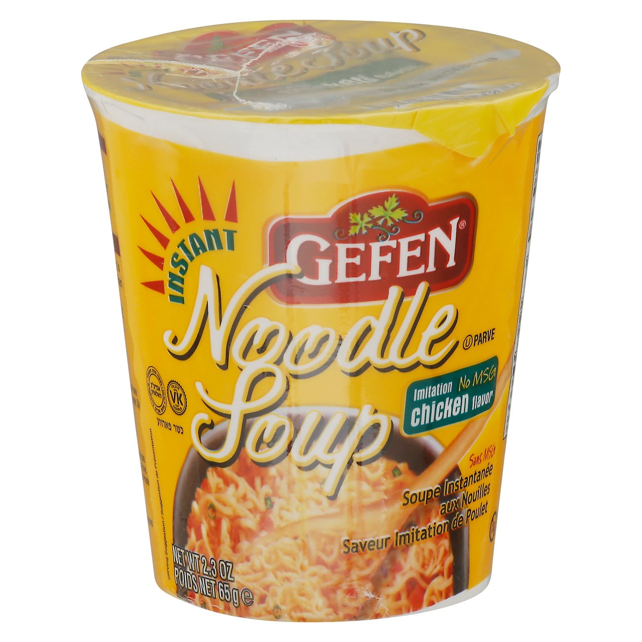 Gefen Kosher Instant Chicken Flavor Noodle Soup Shop Soups & Chili at