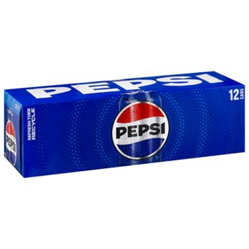 Pepsi Cola 12 pk Cans, 12 oz