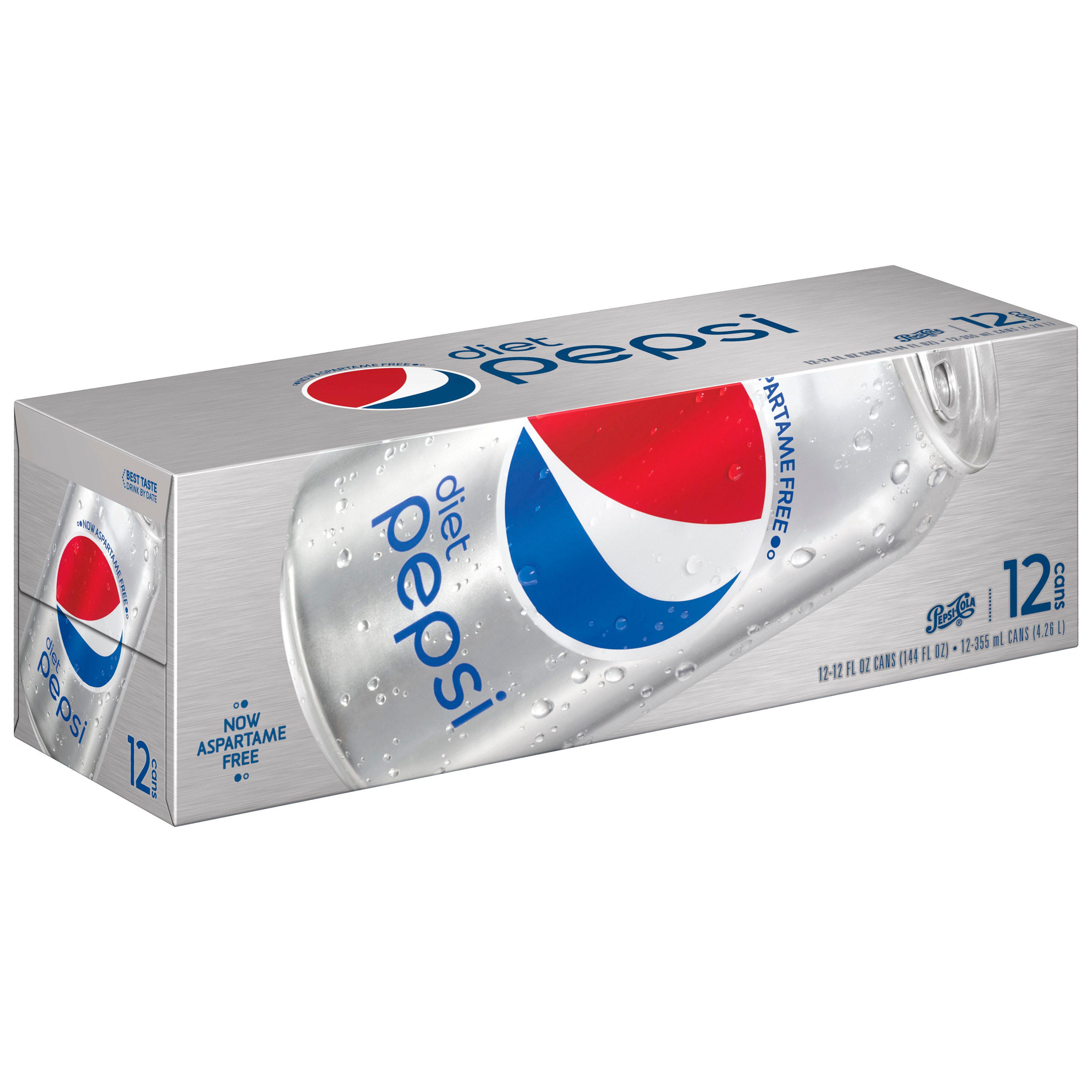 Pepsi Diet 12 oz Cans - Shop Soda at H-E-B