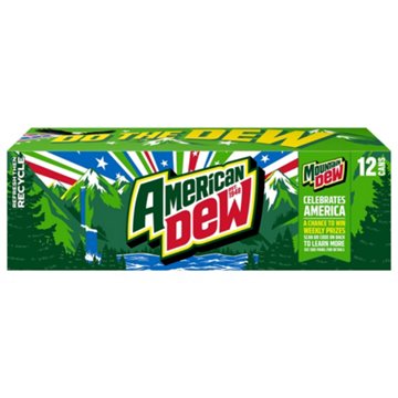 Mountain Dew Citrus Soda Soft Drink 12 pk Cans