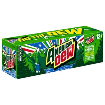 Mountain Dew Citrus Soda Soft Drink 12 pk Cans