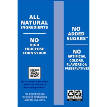 Capri Sun 100% Fruit Punch Juice Blend 10 pk Pouches, 6 oz