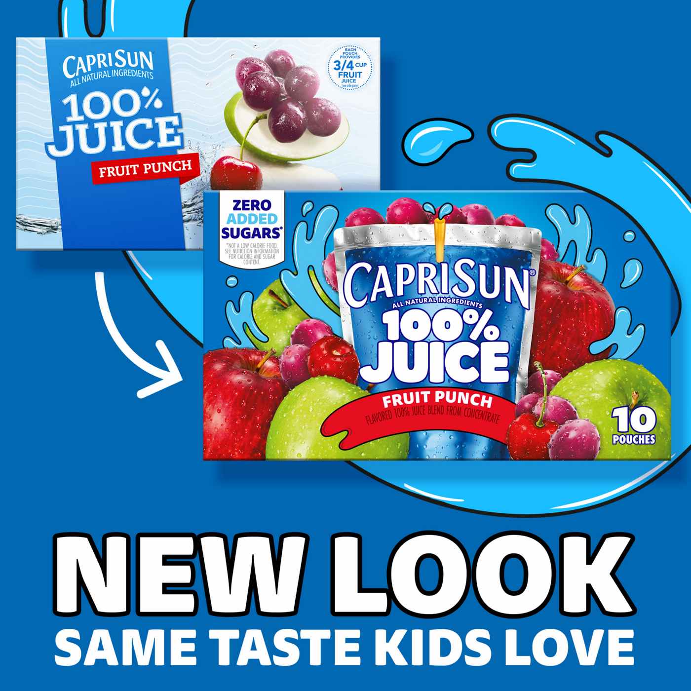 Capri Sun 100% Juice Fruit Punch 10 pk Pouches; image 5 of 9