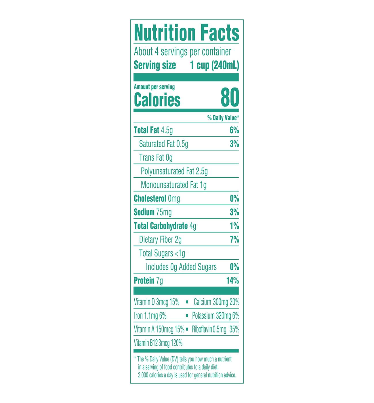 Silk Organic Shelf-Stable Unsweetened Soymilk; image 5 of 11