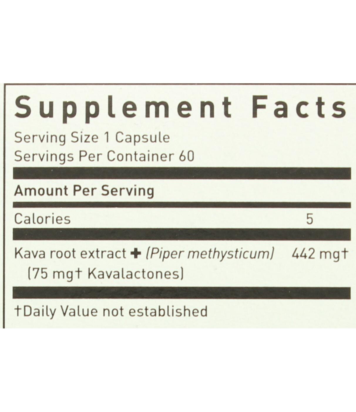 Gaia Herbs Kava Kava Root Vegetarina Liquid Phyto-Caps; image 2 of 2