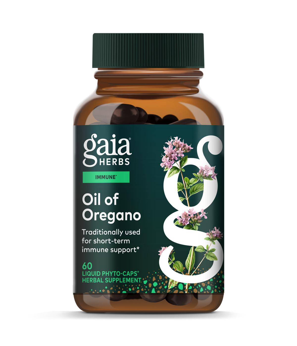 Gaia Herbs Single Herbs Oil Of Oregano Vegetarian Liquid Phyto-Caps; image 1 of 2