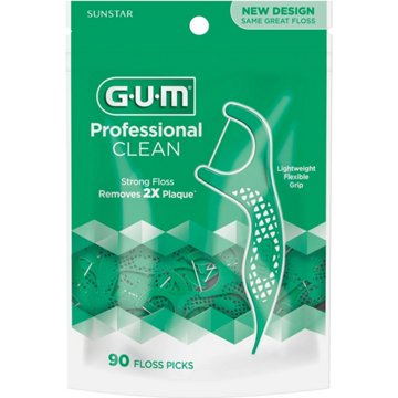 GUM Professional Clean Floss Picks
