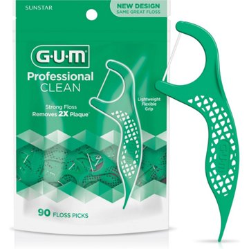 GUM Professional Clean Floss Picks