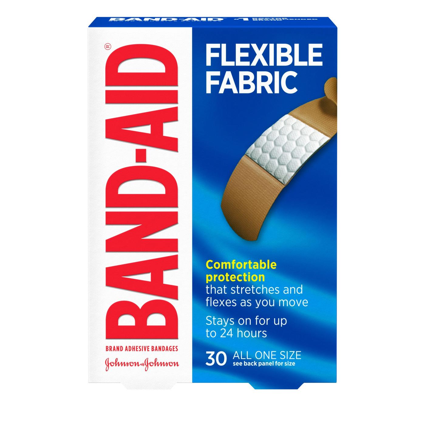 Band-Aid Brand Flexible Fabric Adhesive Bandages; image 1 of 4