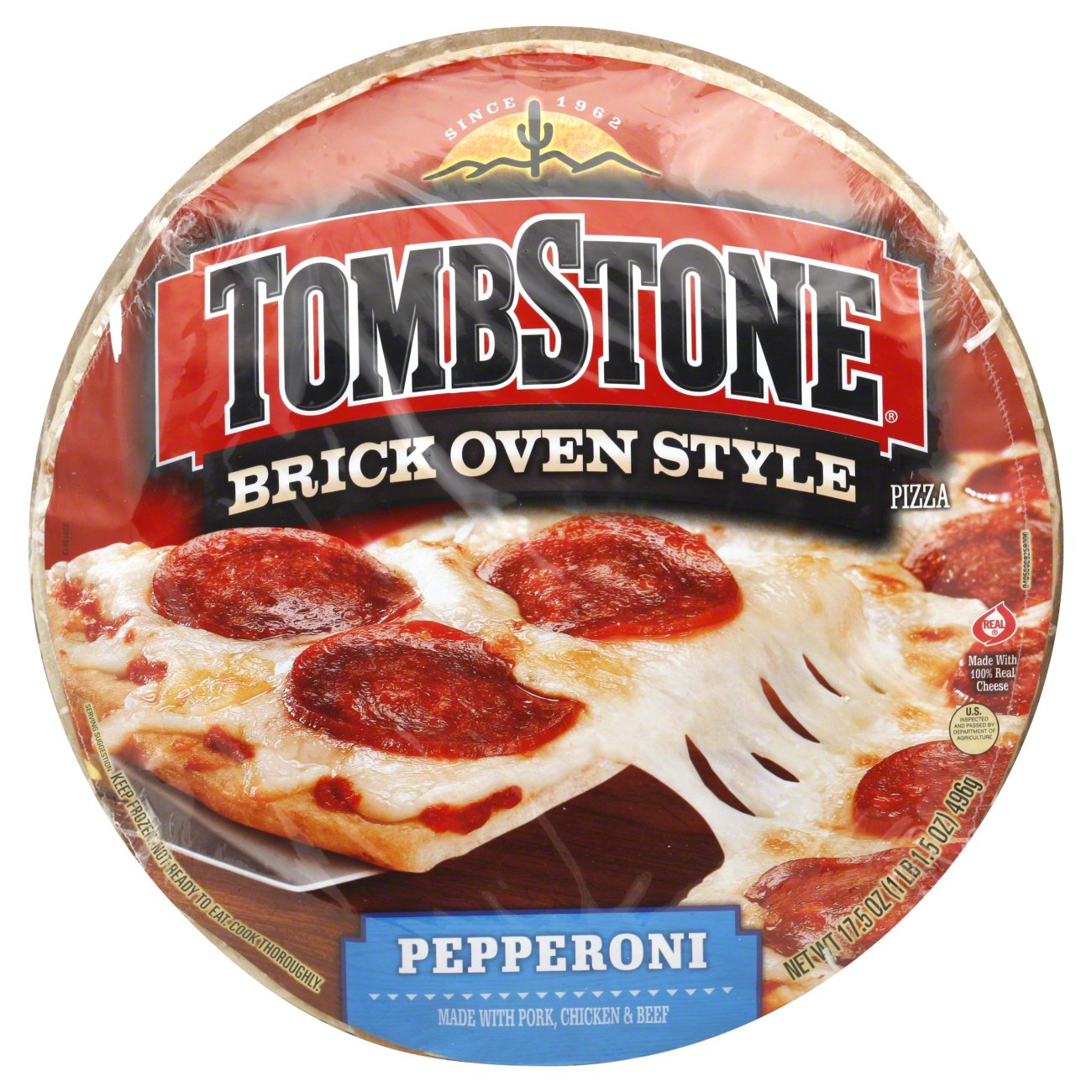 Tombstone Brick Oven Style Pepperoni Pizza Shop Tombstone Brick Oven