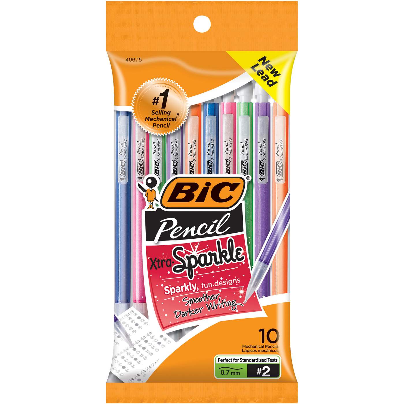 BIC Xtra Sparkle 0.7mm Mechanical Pencils; image 1 of 2