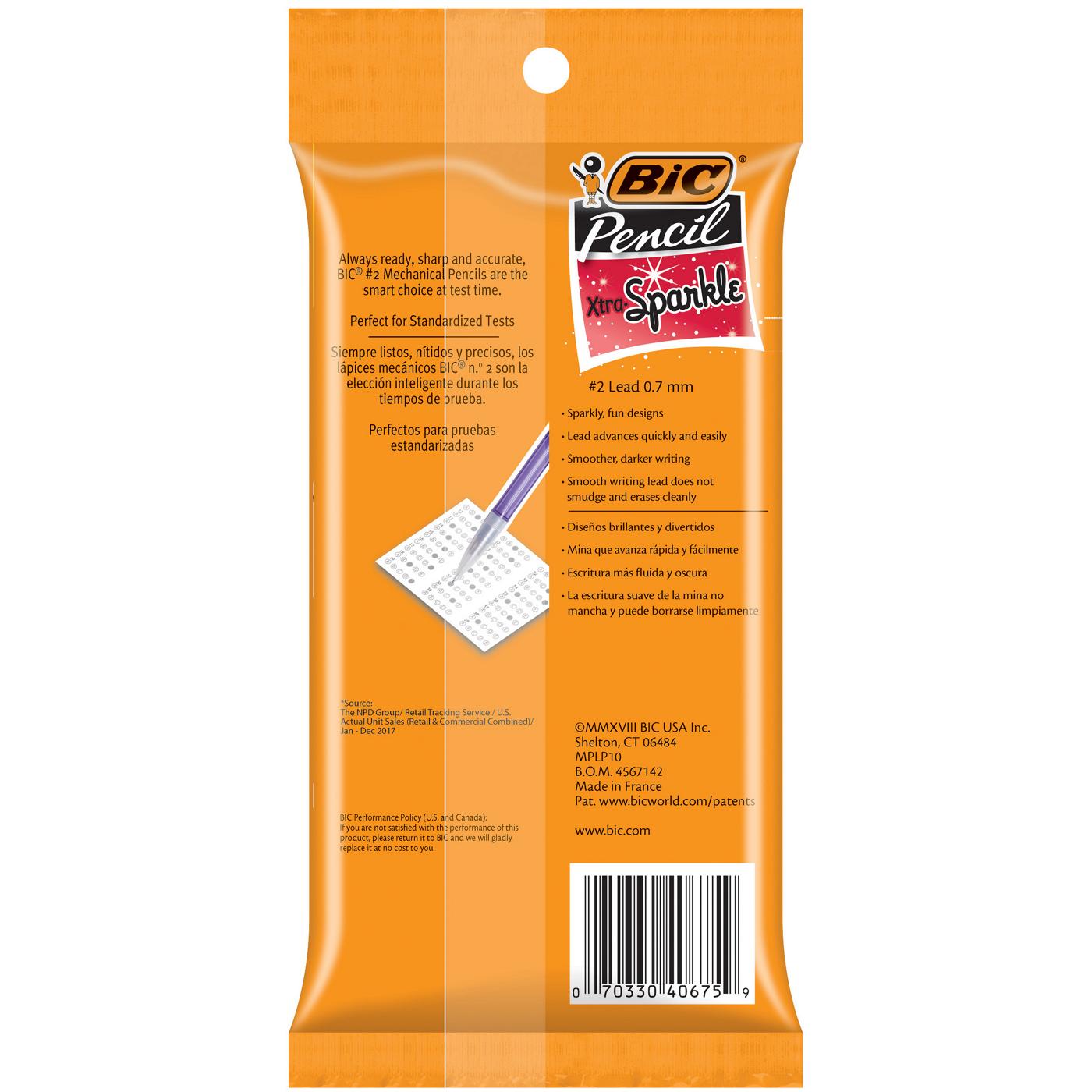 BIC Xtra Sparkle 0.7mm Mechanical Pencils; image 2 of 2