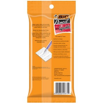 BIC Xtra Sparkle 0.7mm Mechanical Pencils, 10 pk