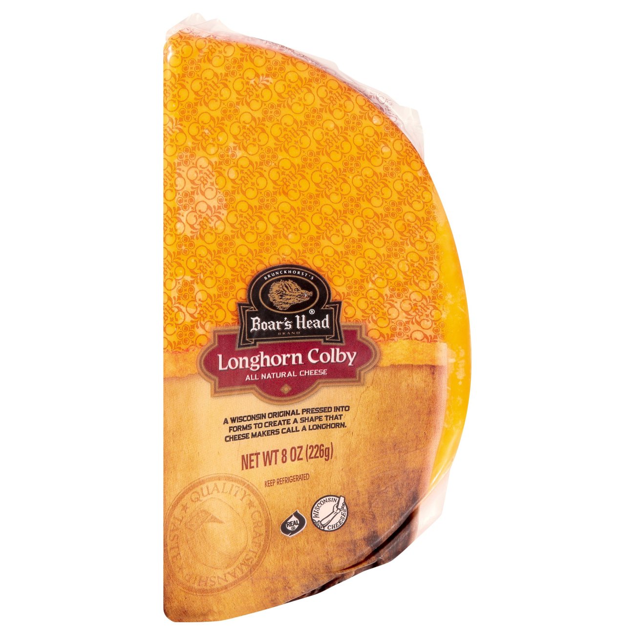 Boar's Head Pre-Cut Longhorn Colby Cheddar Cheese - Shop Cheese At H-E-B