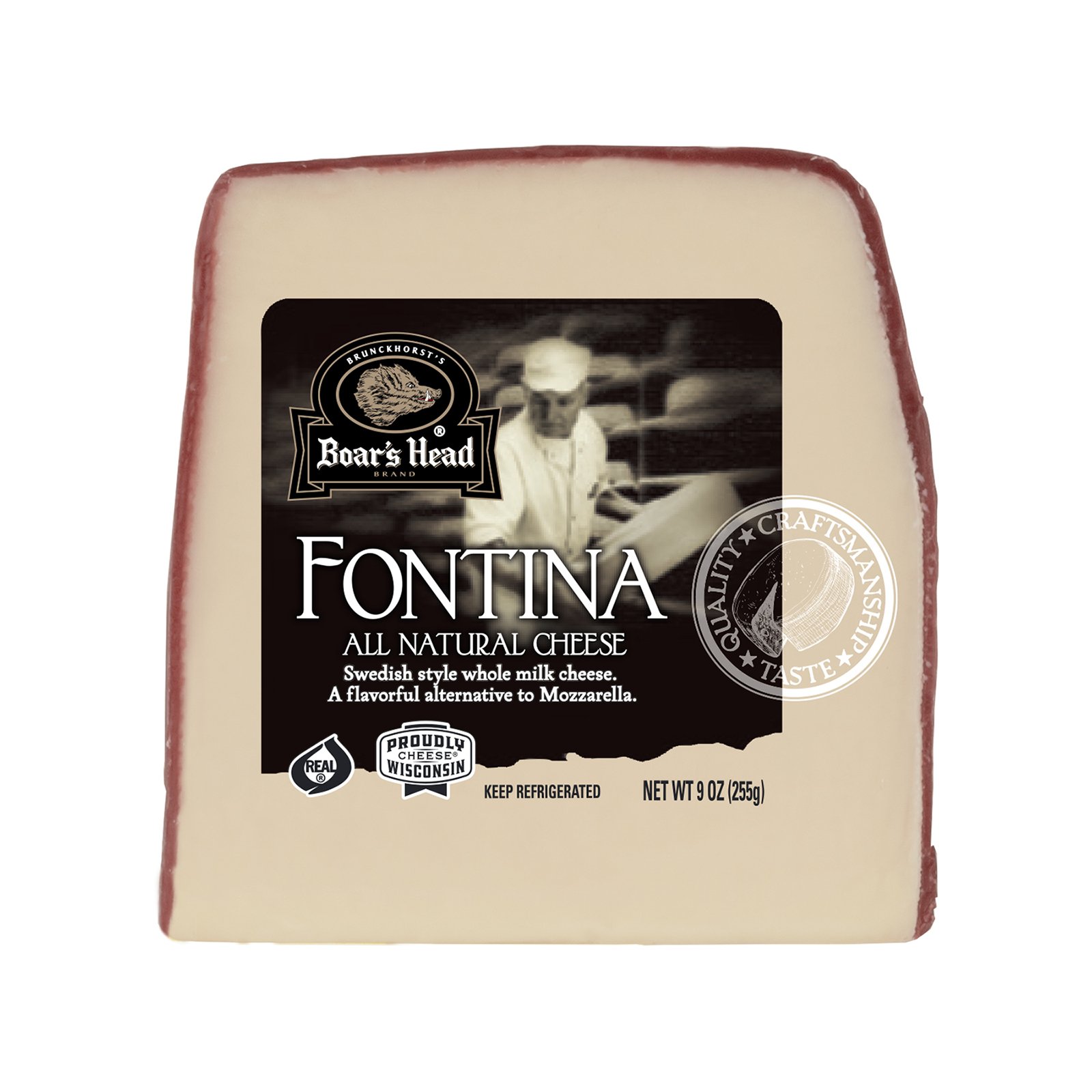 Boar's Head PreCut Swedish Style Fontina Cheese Shop Cheese at HEB