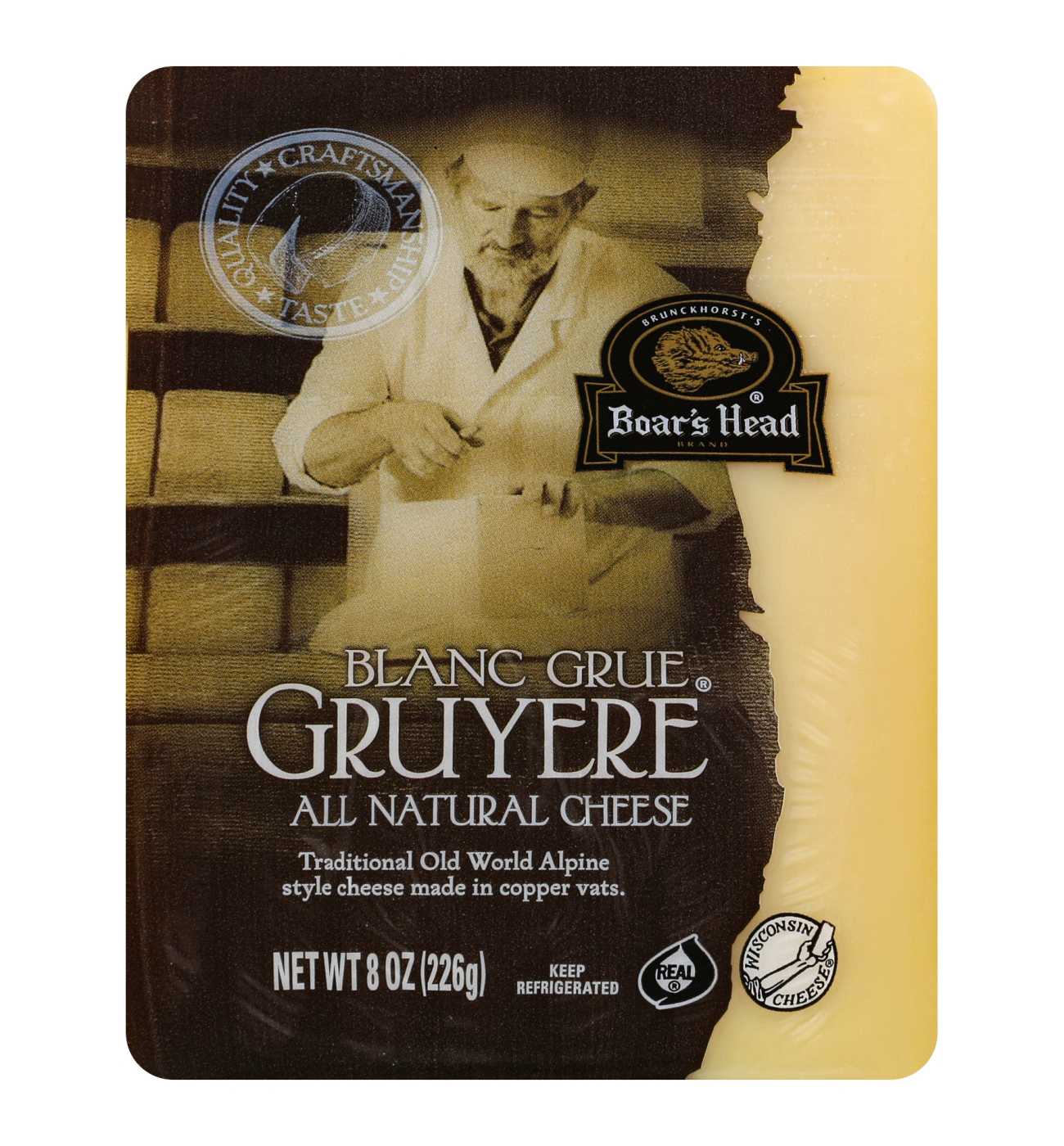 Boar's Head Gruyere Cheese; image 1 of 2