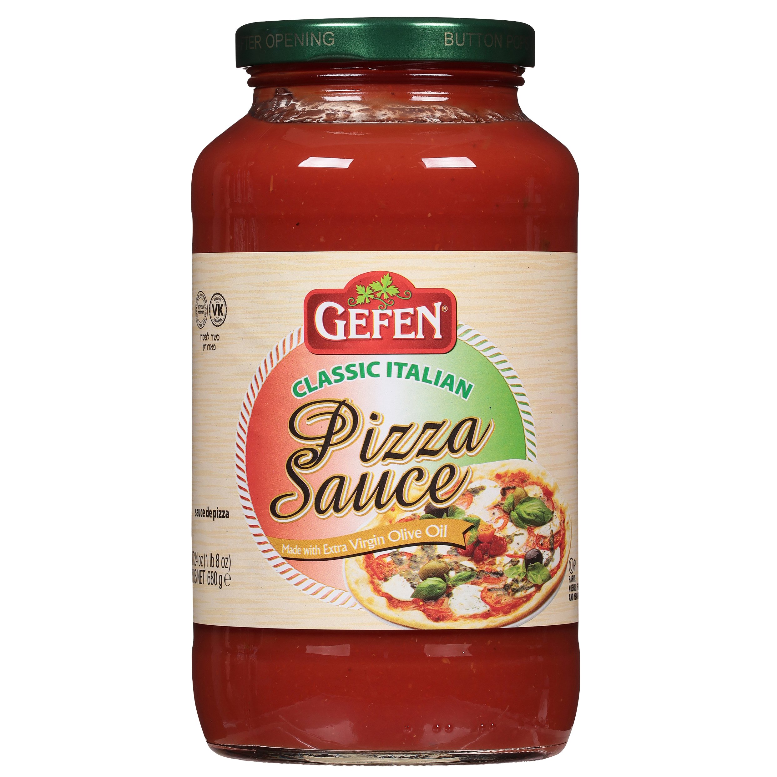 Gefen Kosher Classic Italian Pizza Sauce Shop Sauces & Marinades at HEB