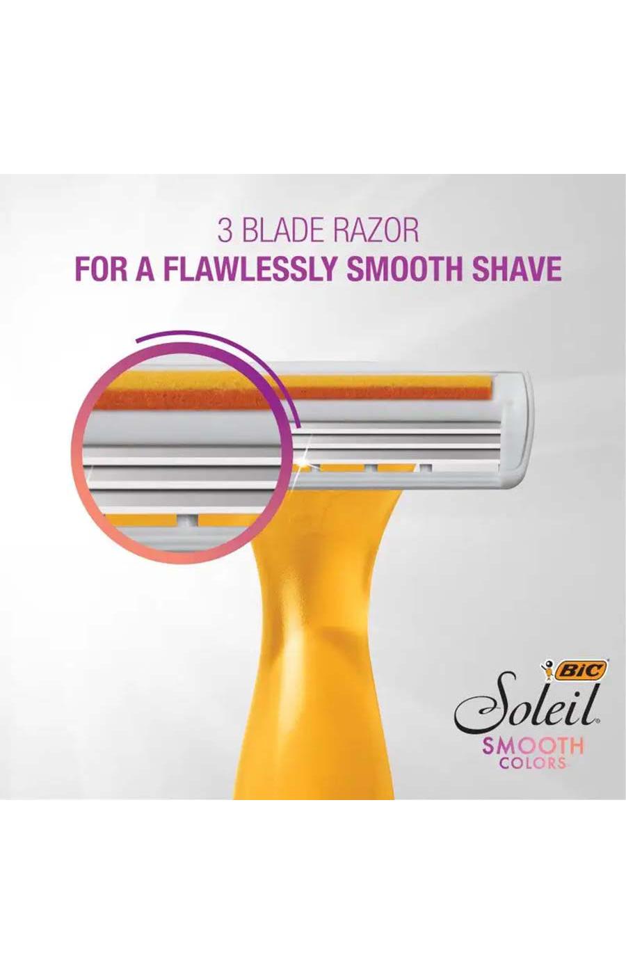 BIC Soleil Smooth 3 Blades Disposable Razors; image 2 of 4
