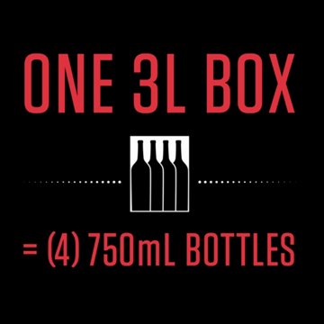 Black Box Cabernet Sauvignon Chile Box Red Wine, 3 L