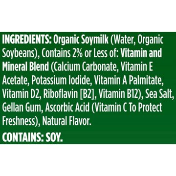 Silk Organic Unsweetened Soymilk