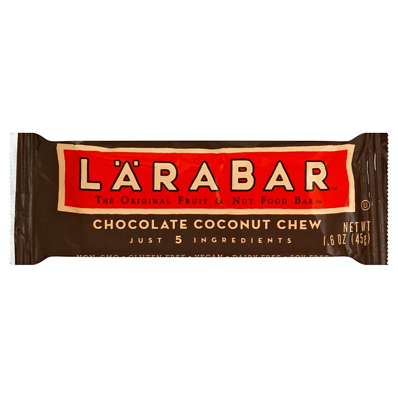 Larabar Chocolate Coconut Chew Fruit & Nut Food Bar - Shop Granola ...