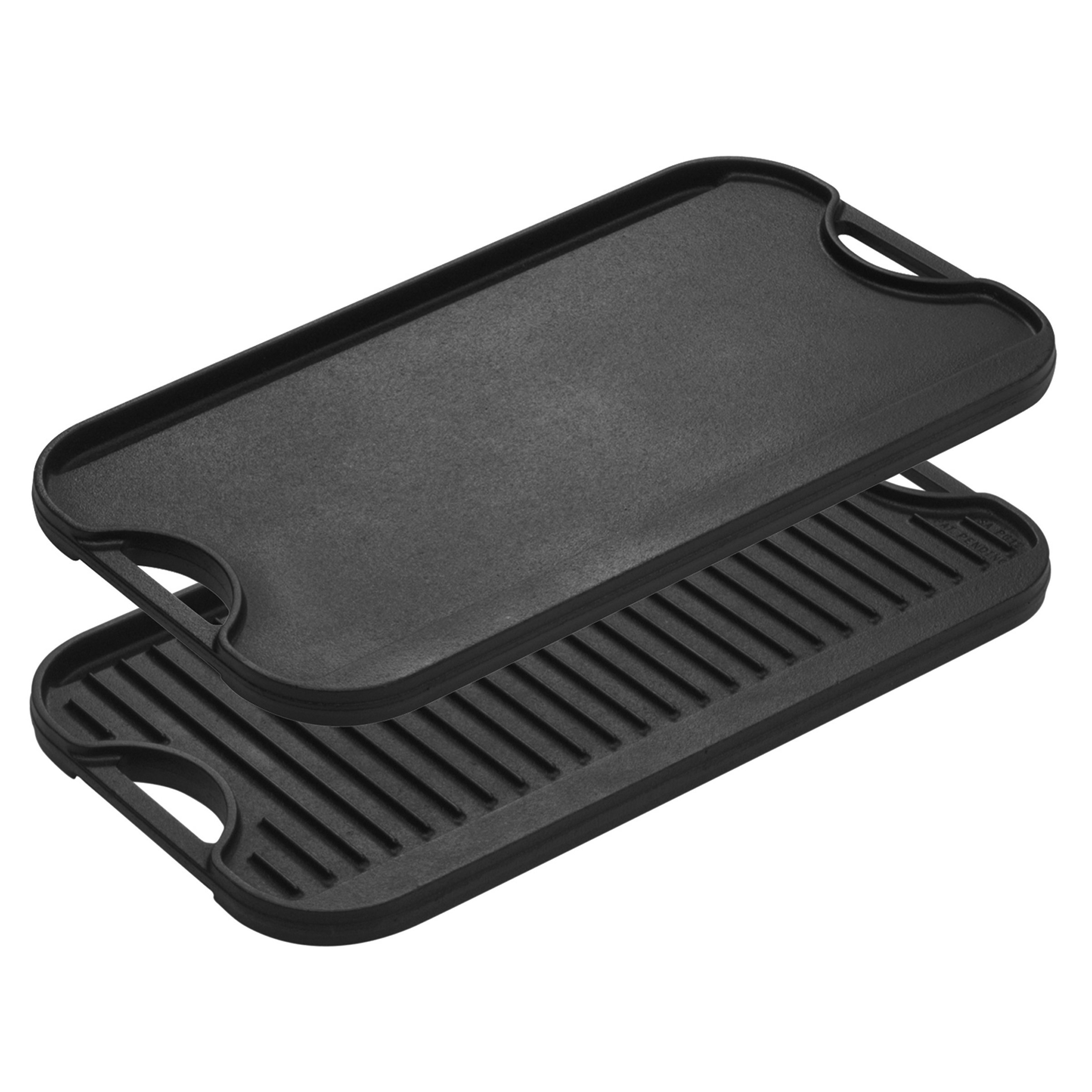 Lodge Pro Grid Reversible Cast Iron Griddle Shop Cookware At H E B 