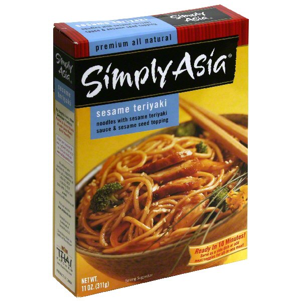 Simply Asia Sesame Teriyaki Asian Noodles Shop Pasta at HEB