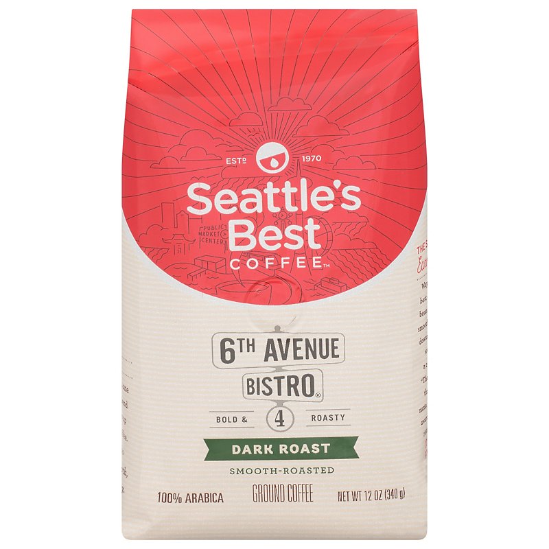 Seattle's Best 6th Avenue Bistro Dark Roast Ground Coffee