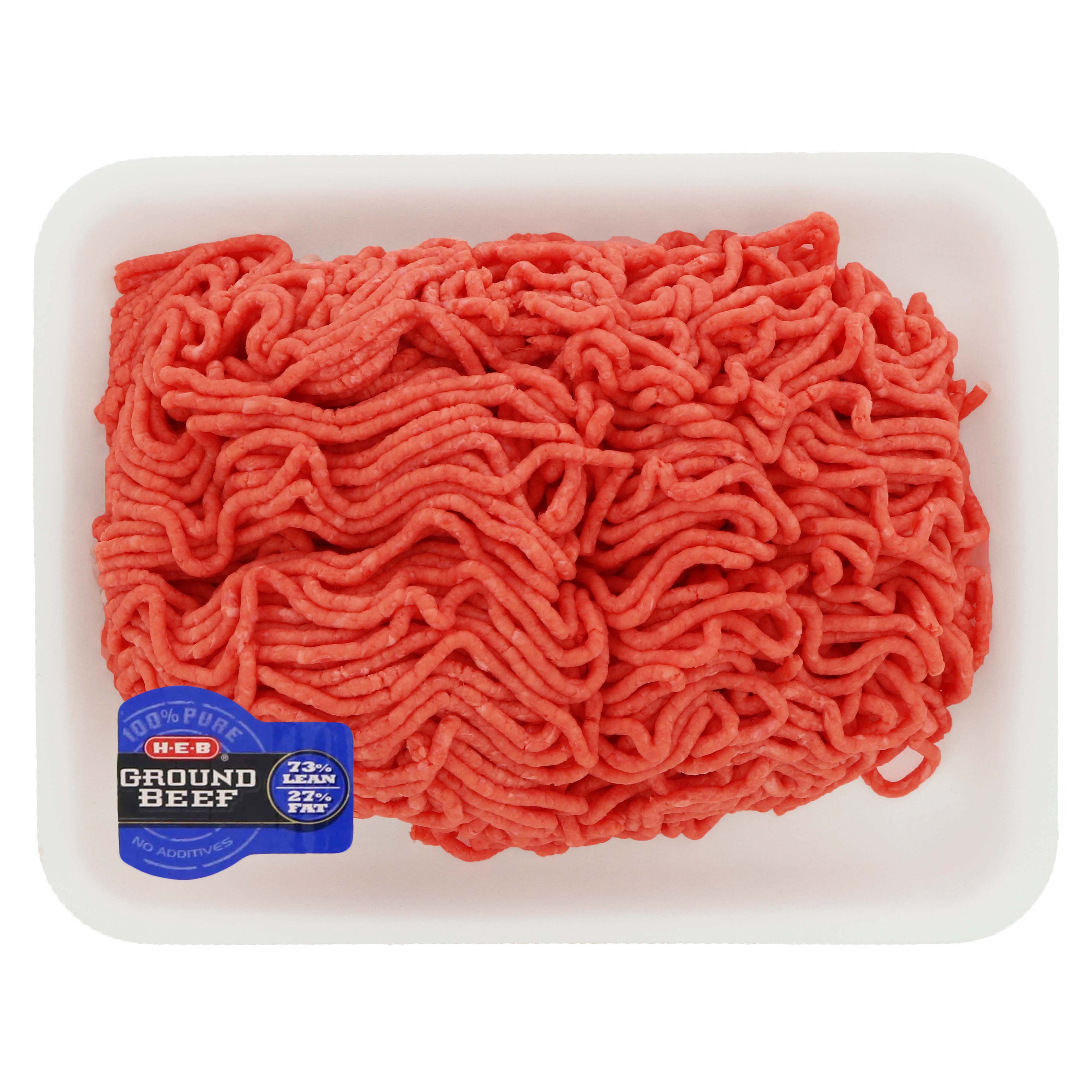 H-E-B Ground Beef 73% Lean, Value Pack - Shop Beef At H-E-B