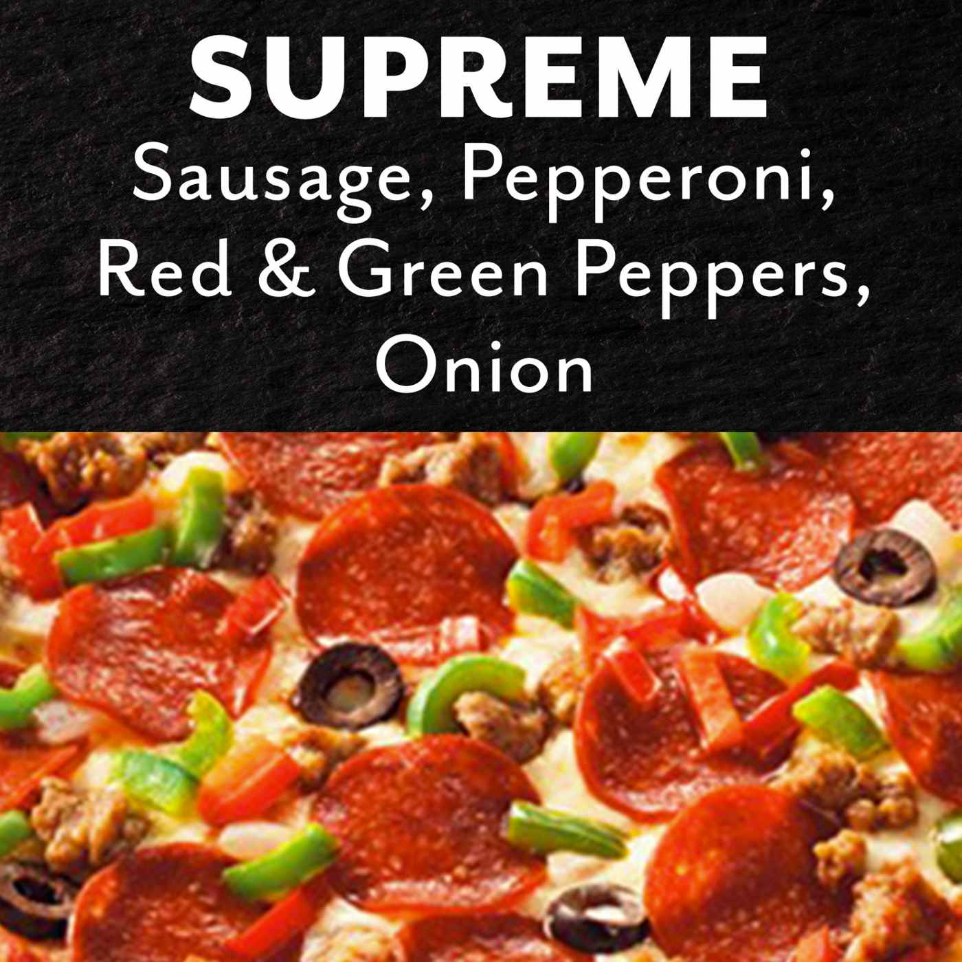 DiGiorno Thin Crust Frozen Pizza - Supreme; image 5 of 6