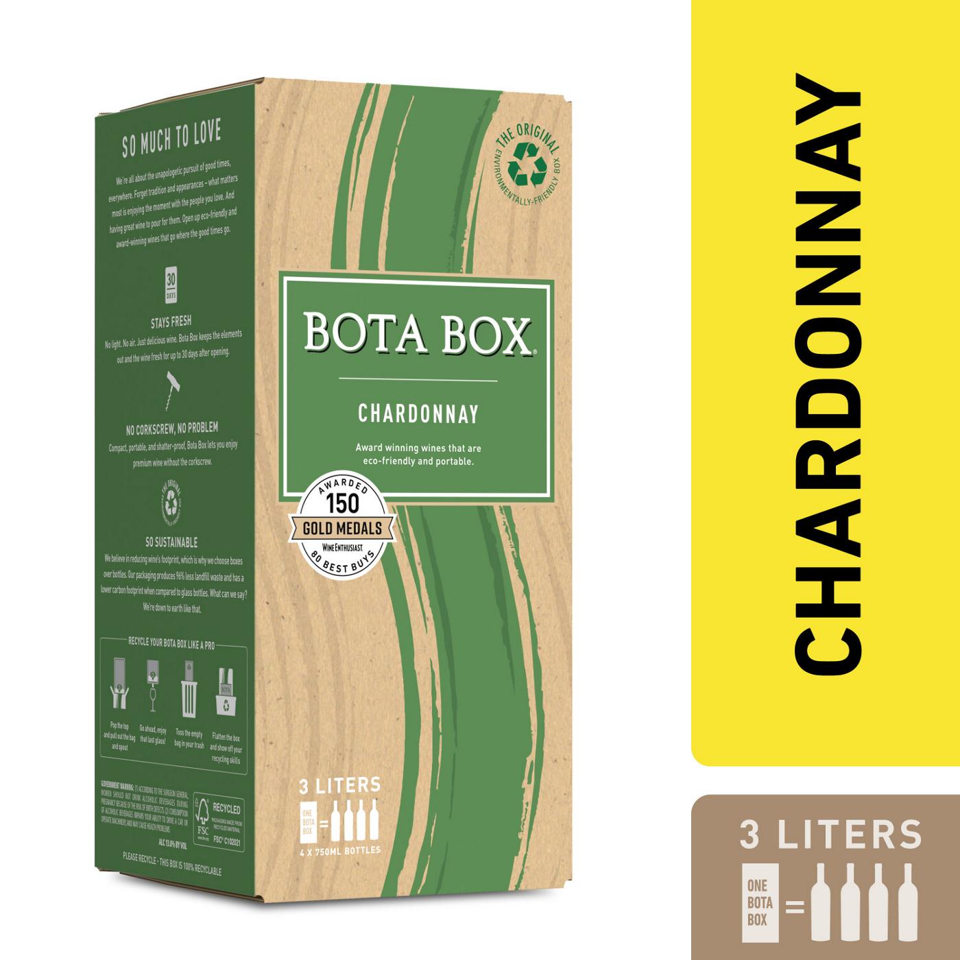 Bota Box Chardonnay Boxed Wine; image 2 of 4