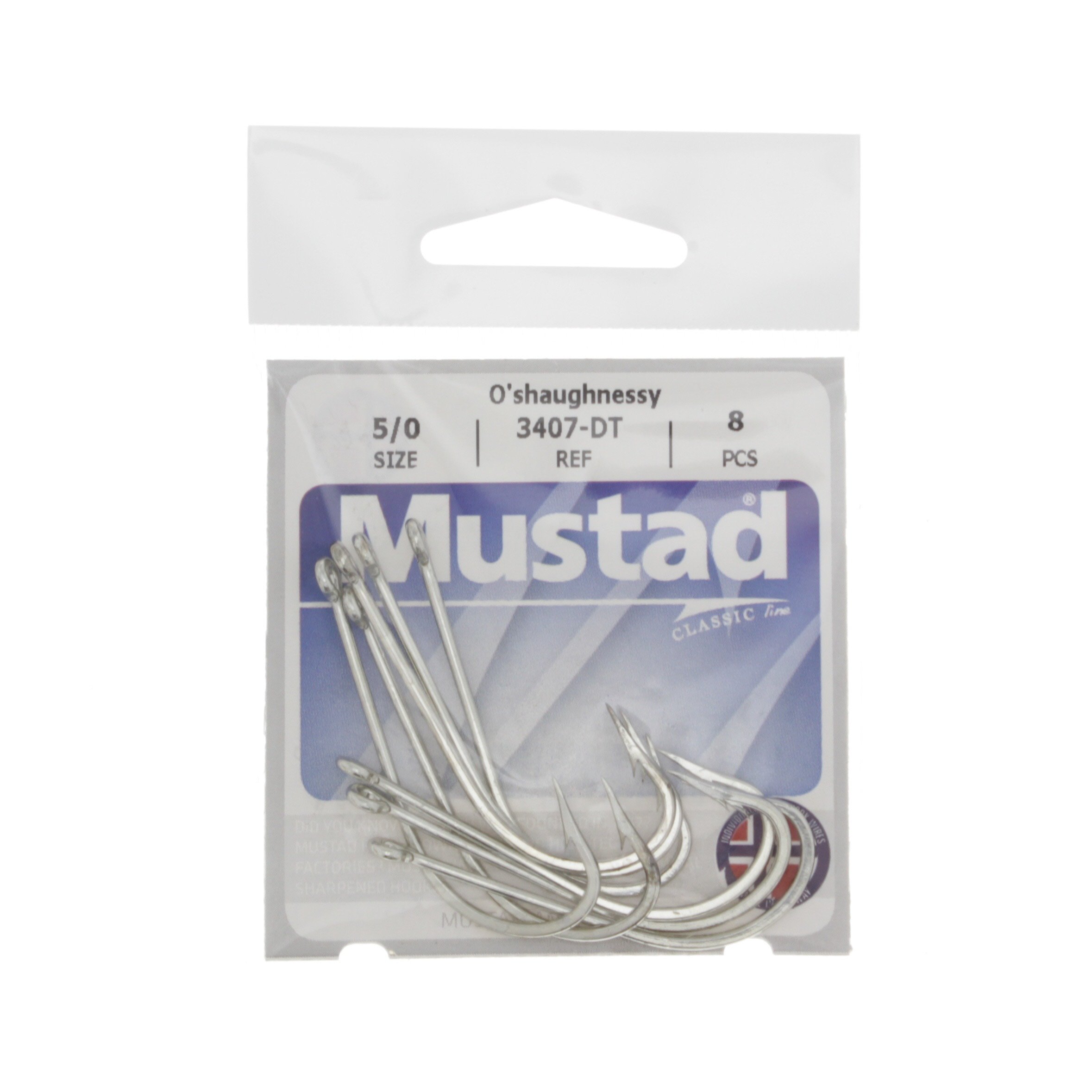 Mustad O' Shaughnessy Hook Size 5/0 Shop Fishing at HEB