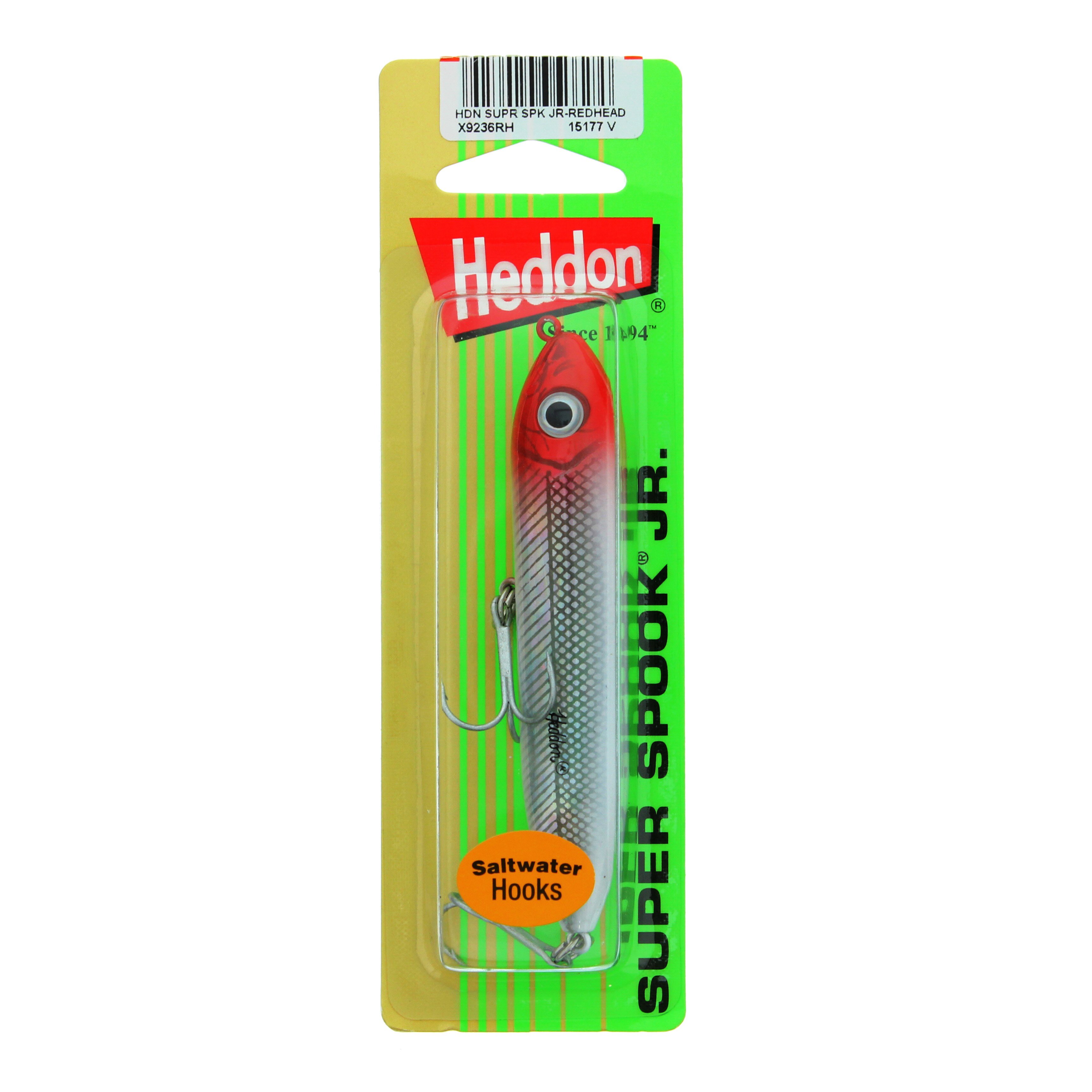 Heddon Red Head Flash Saltwater Super Spook Jr. Lure - Shop