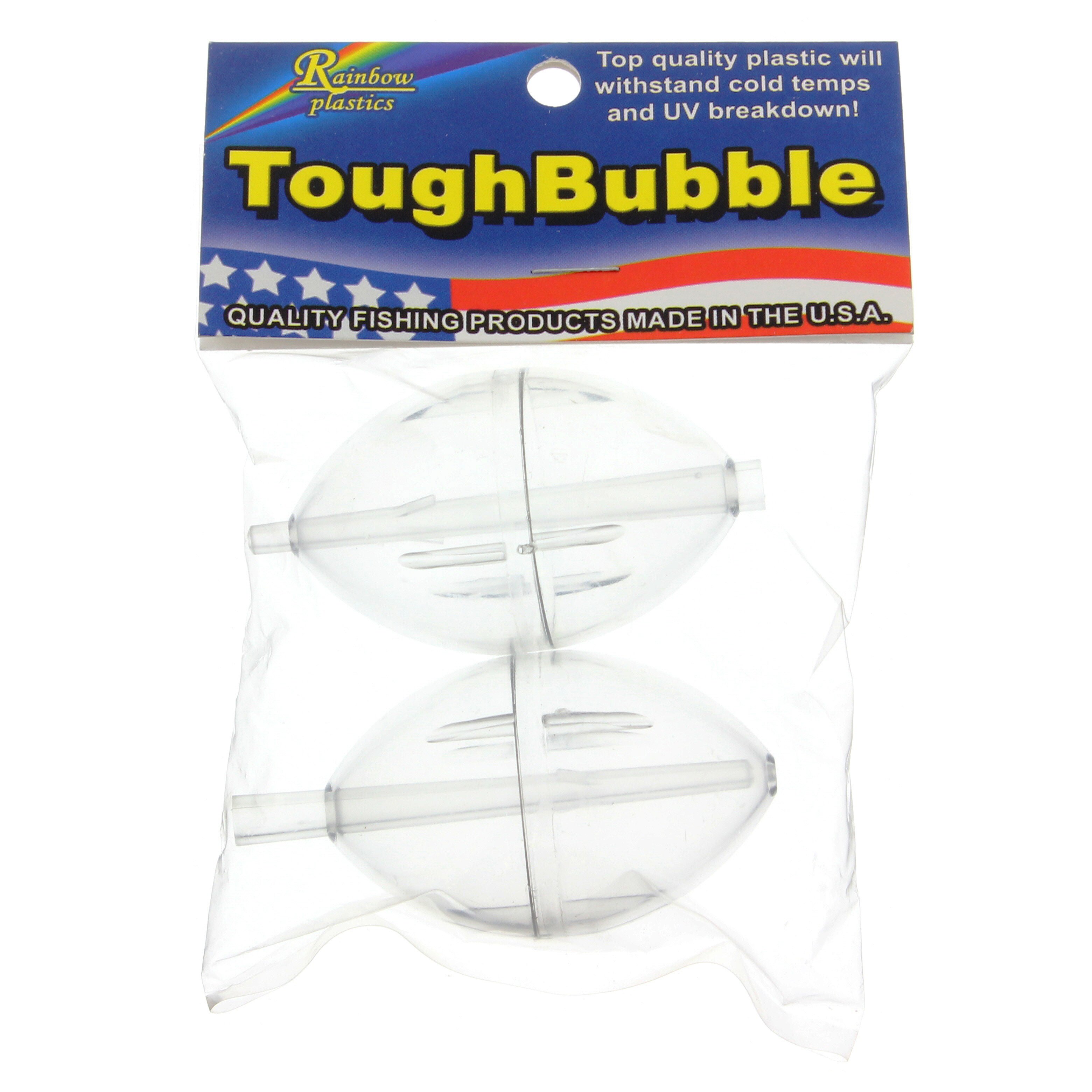 Rainbow Plastics Clear Tough Bubble Float