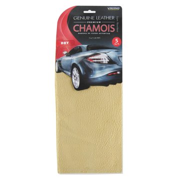 Viking Genuine Leather Premium Chamois, 5 sq ft
