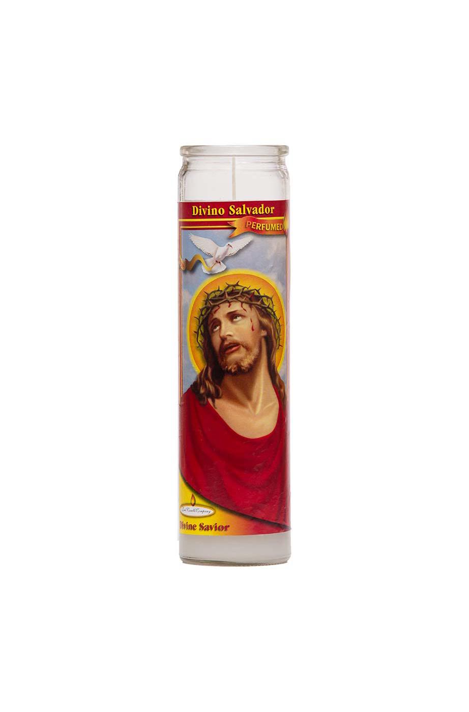 Brilux Divine Savior Perfume Scented Religious Candle - White Wax; image 1 of 2